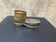 Vintage ashtray in the shape of a hiking boot with a hinged lid