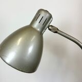 Grey industrial scissor wall lamp from erpe, 1960s