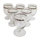 Set de 6 verres à vin cristal