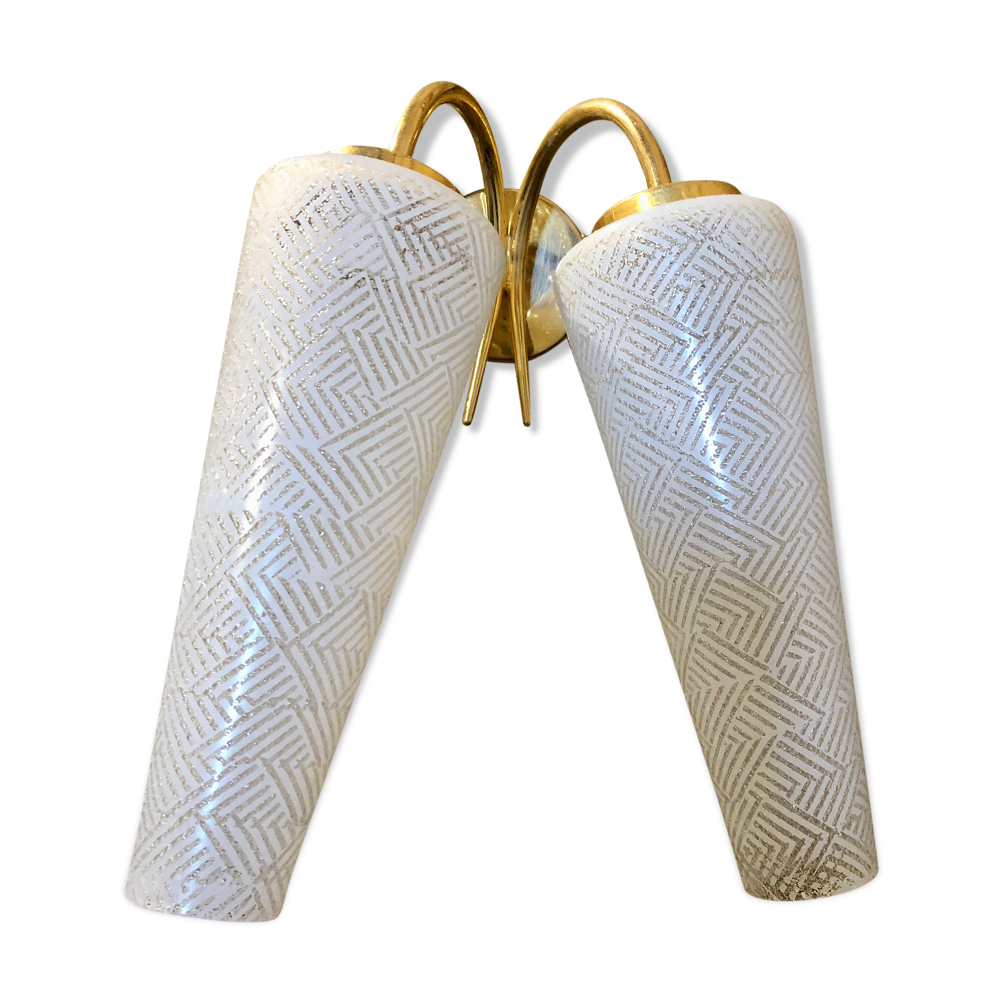 Vintage double wall lamp