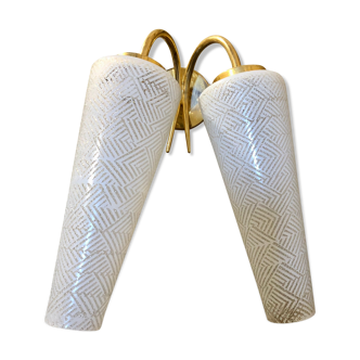 Vintage double wall lamp