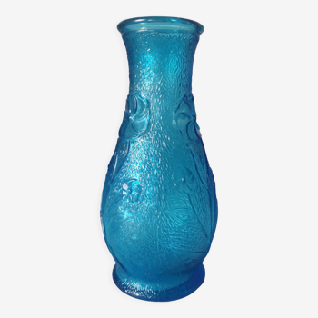 Italy molded glass vase