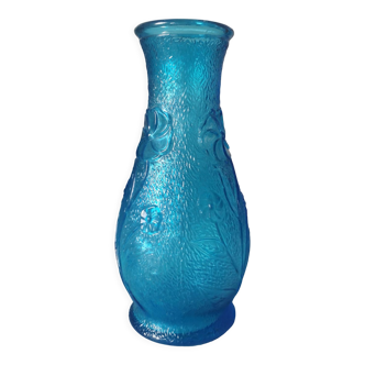 Italy molded glass vase