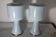 Vistosi Murano Lamp Vintage 70 Italy x2