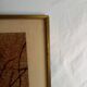 Original lithograph by Pierre-Henri Jacquot (1929-2009), birds and sun, framed and signed