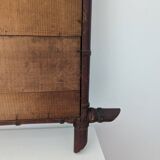Antique bamboo mirror