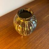 Small green ceramic vase