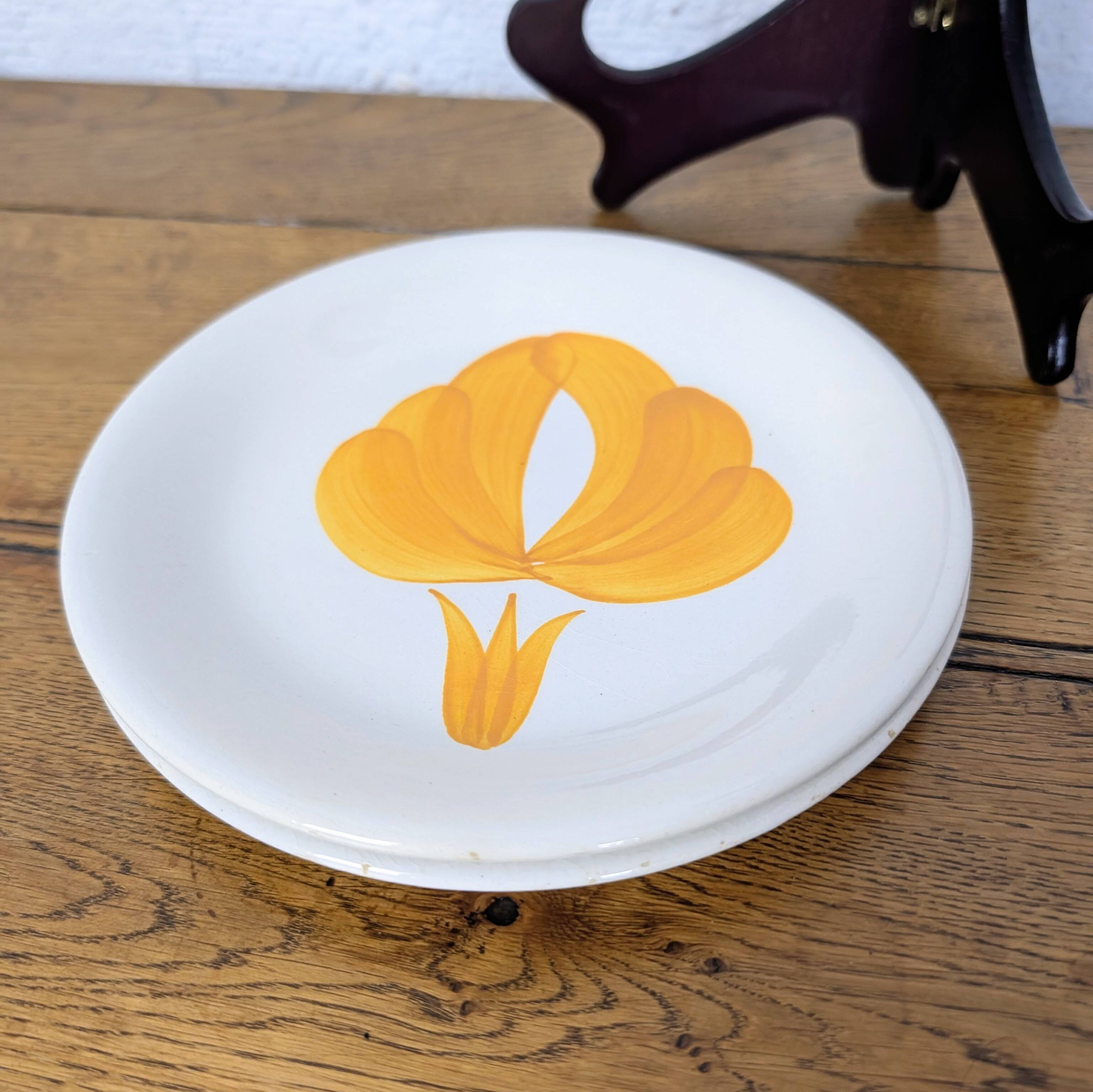 Set of floral dessert plates San Giovanni Valdarno