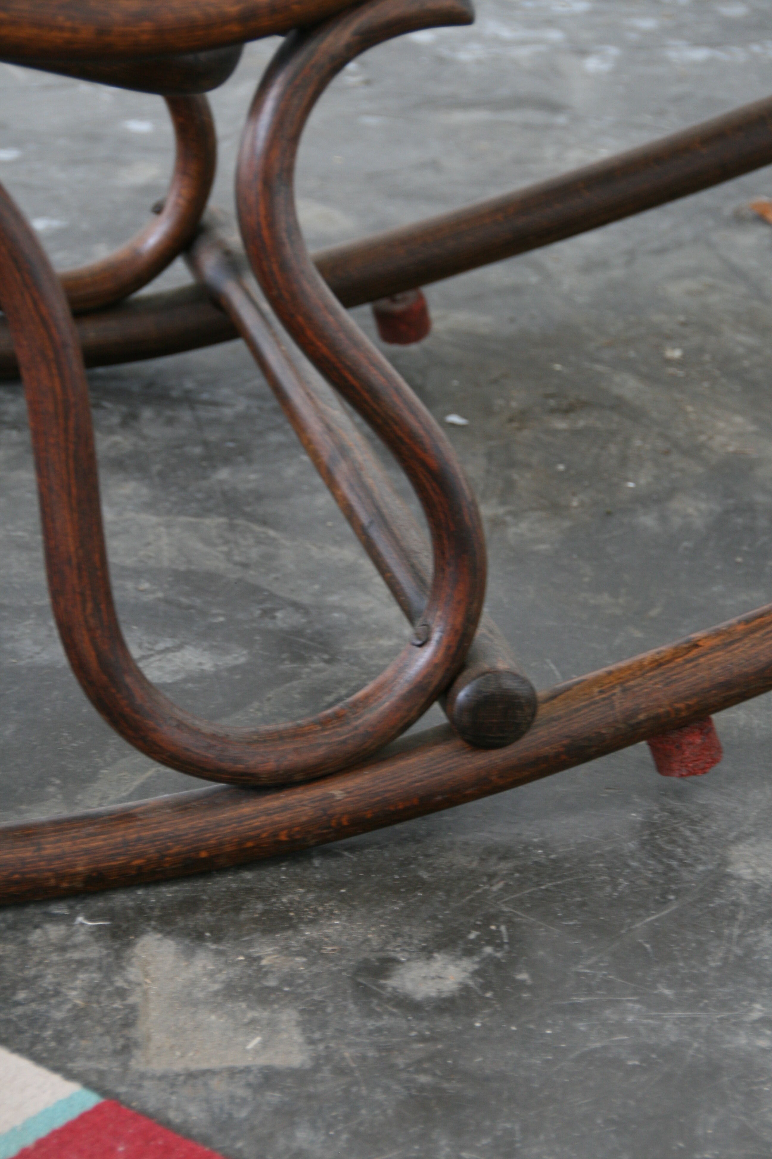 Vintage bentwood rocking chair