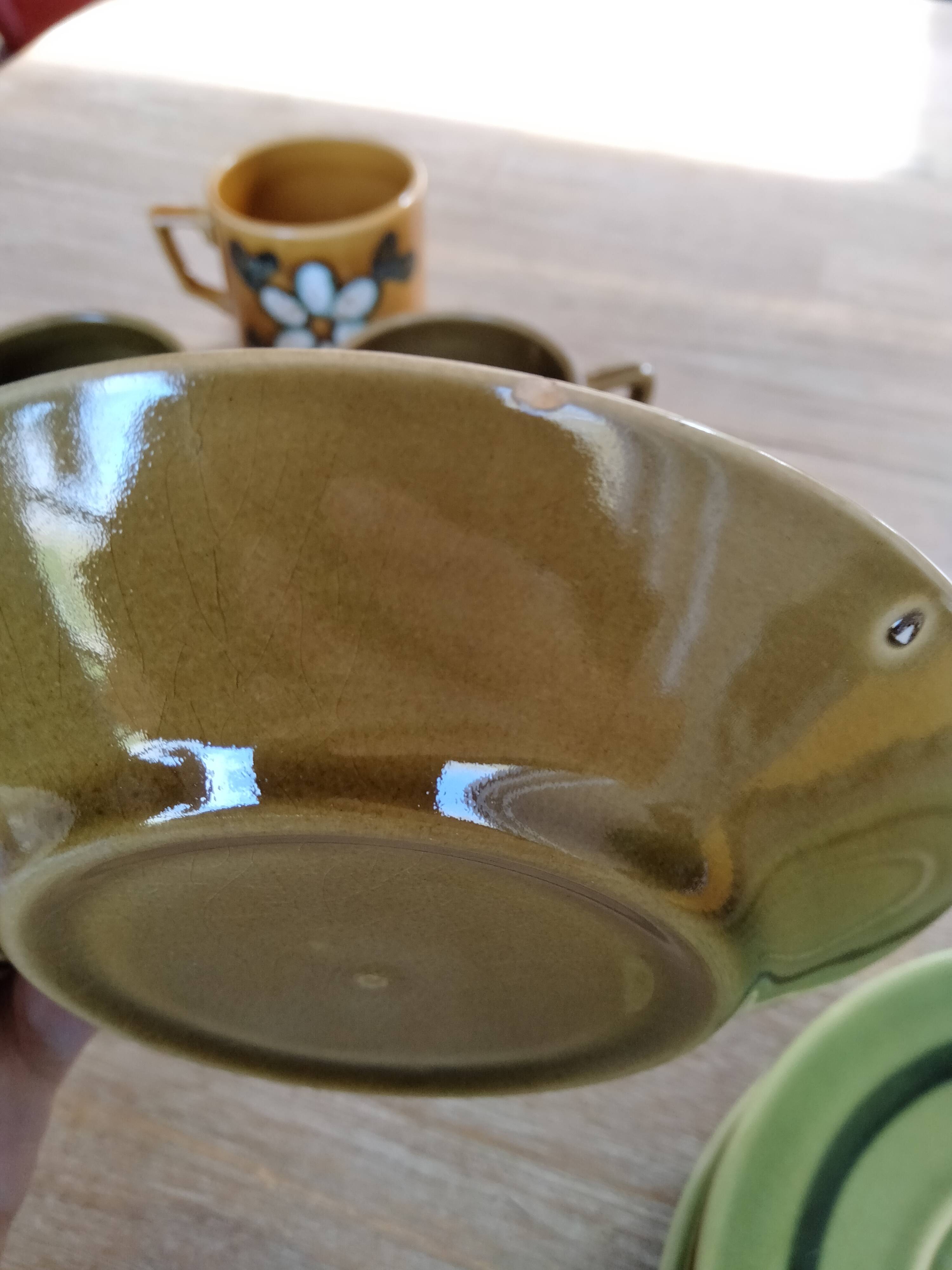 Tasses et sous tasses vintage