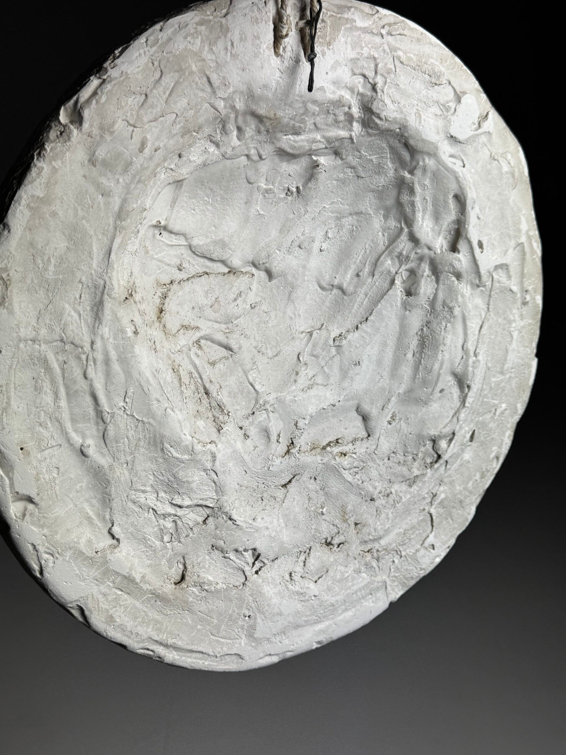 Plaque en plâtre du 19ème siècle