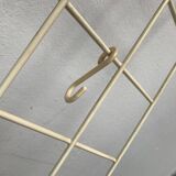 German minimalist Mid-Century coat rack in rope, 1960s