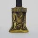 Pair of table lamps, Art Deco period bedside lamp, bronze and metal
