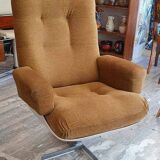 Molded shell armchair 1970