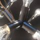 Atomic 12 HL suspension light in Espace style, mid-20th century, Austrian, by J.T. Kalmar, 1960s.