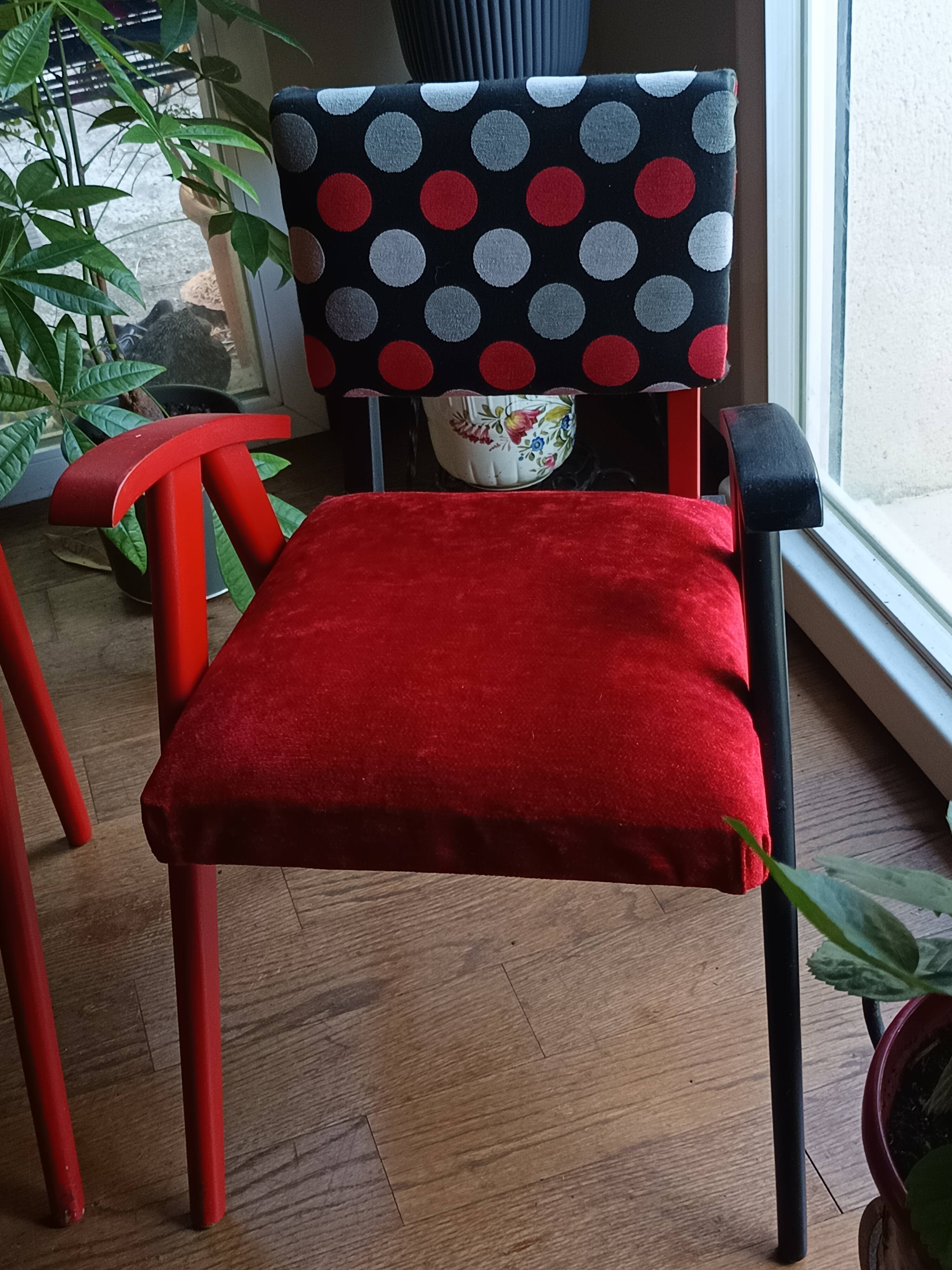 Paire de fauteuils rénovés, 1960