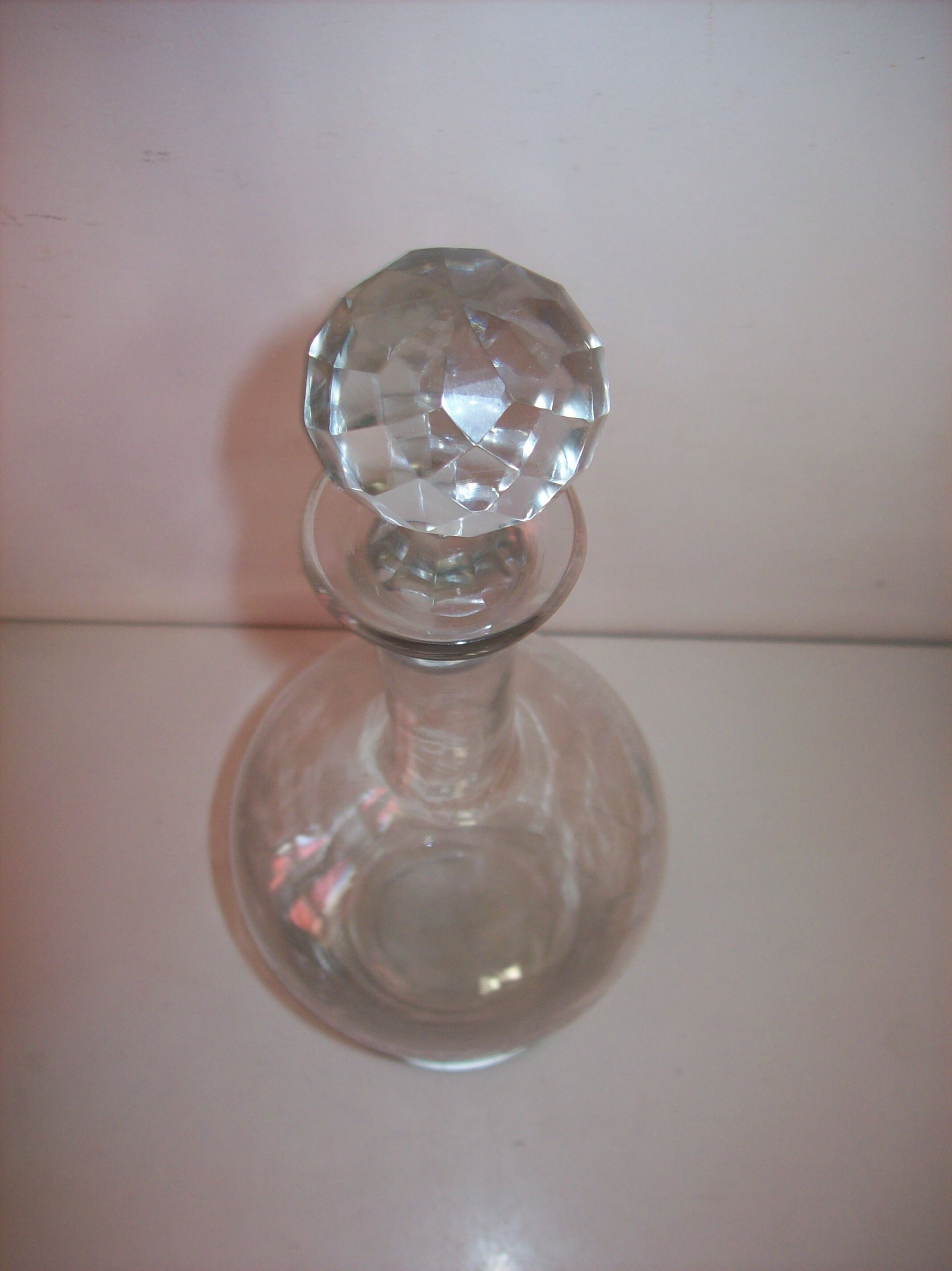 Carafe in blown glass