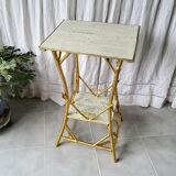 Table en bois patiné