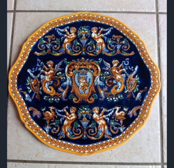Plat à tarte en Gien