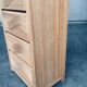 Vintage Rattan High Chest of Drawers, 1980s