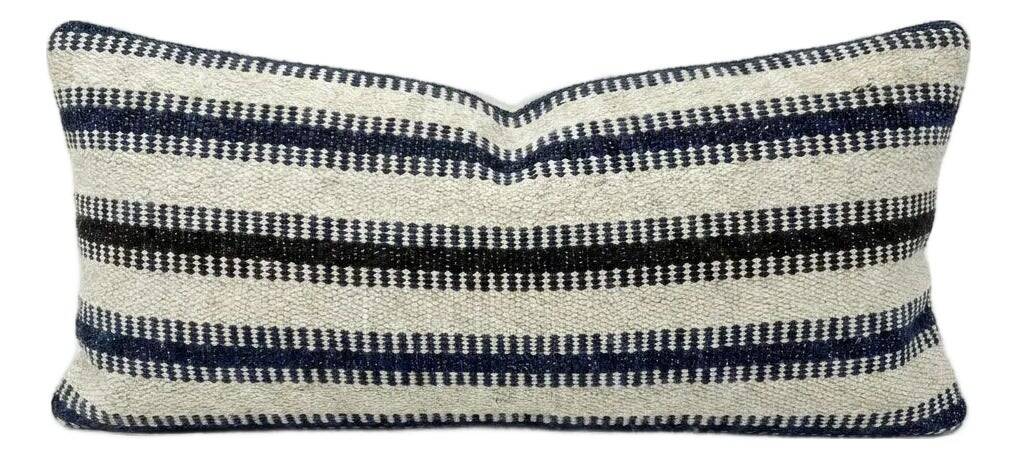 Housse de coussin kilim vintage 25x51 cm