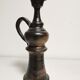 Candle holder, vintage ceramic signed Jean Marais