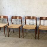 Dining chairs Moller Model 75