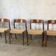 Dining chairs Moller Model 75