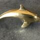 Dolphin vintage solid brass - animal collection brass 12,5 cm