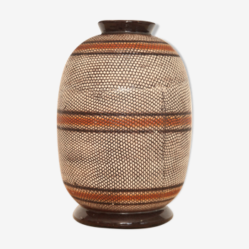 Terracotta vase