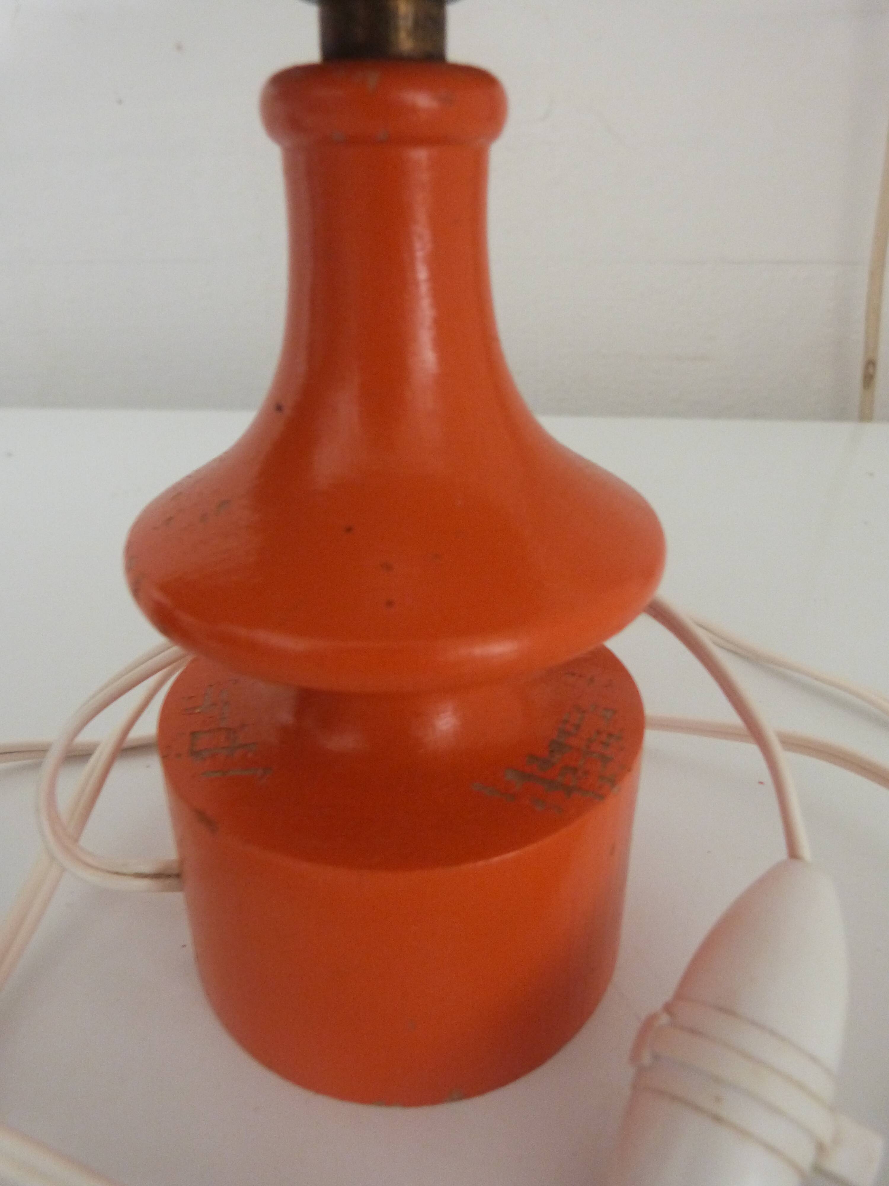 Pair of table lamp kitsch vintage bedside lamp