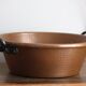 Hammered copper basin