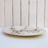 Large oval iron earthenware dish Alton English earthenware