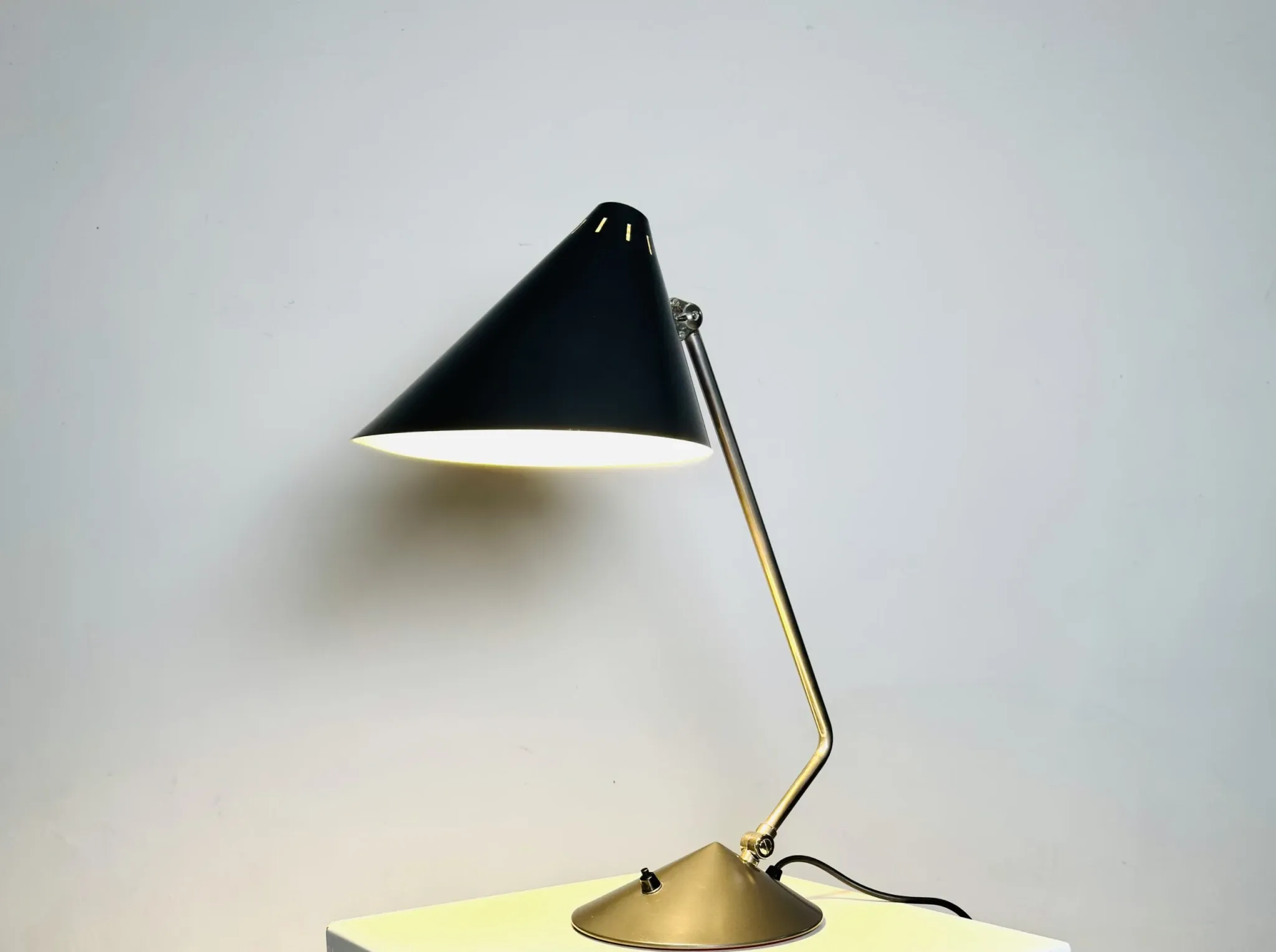 Table Lamp By Hannoversche Lampenfabrik, Germany, 1950S