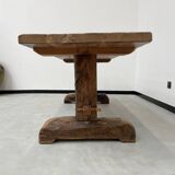 Monastery farm table in oak 1900