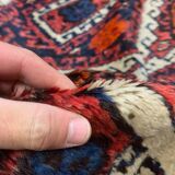 Vintage Tribal Luri Long runner 280x110 cm veg dye wool rug tribal cm handmade