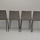Set of 4 chairs by René-Jean Caillette for Charron