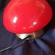 Lampe design 1980 en forme de champignon
