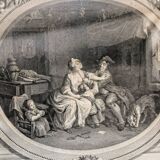 Pair of 18th century engravings, Nicolas Delaunay