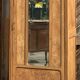Pair of 2 identical Parisian wardrobes in raw oak.