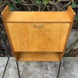 Vintage 1950s asymmetrical wall-mounted secretary desk