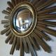 Sun mirror from the 50s/60s. Witch's Eye. 60 cm.