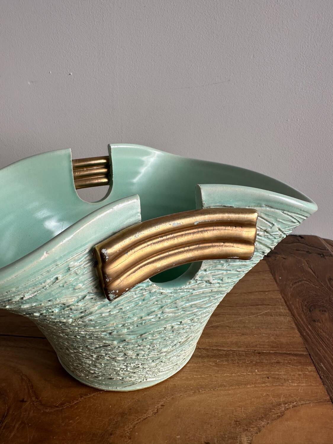 Art Deco vase signed Forah