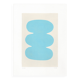 Abstract painting 30x40 on illustration paper H714 signed eawy