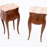 Pair of bedside tables, France, circa 1920.