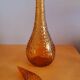 Carafe ambre Empoli italienne, 1970