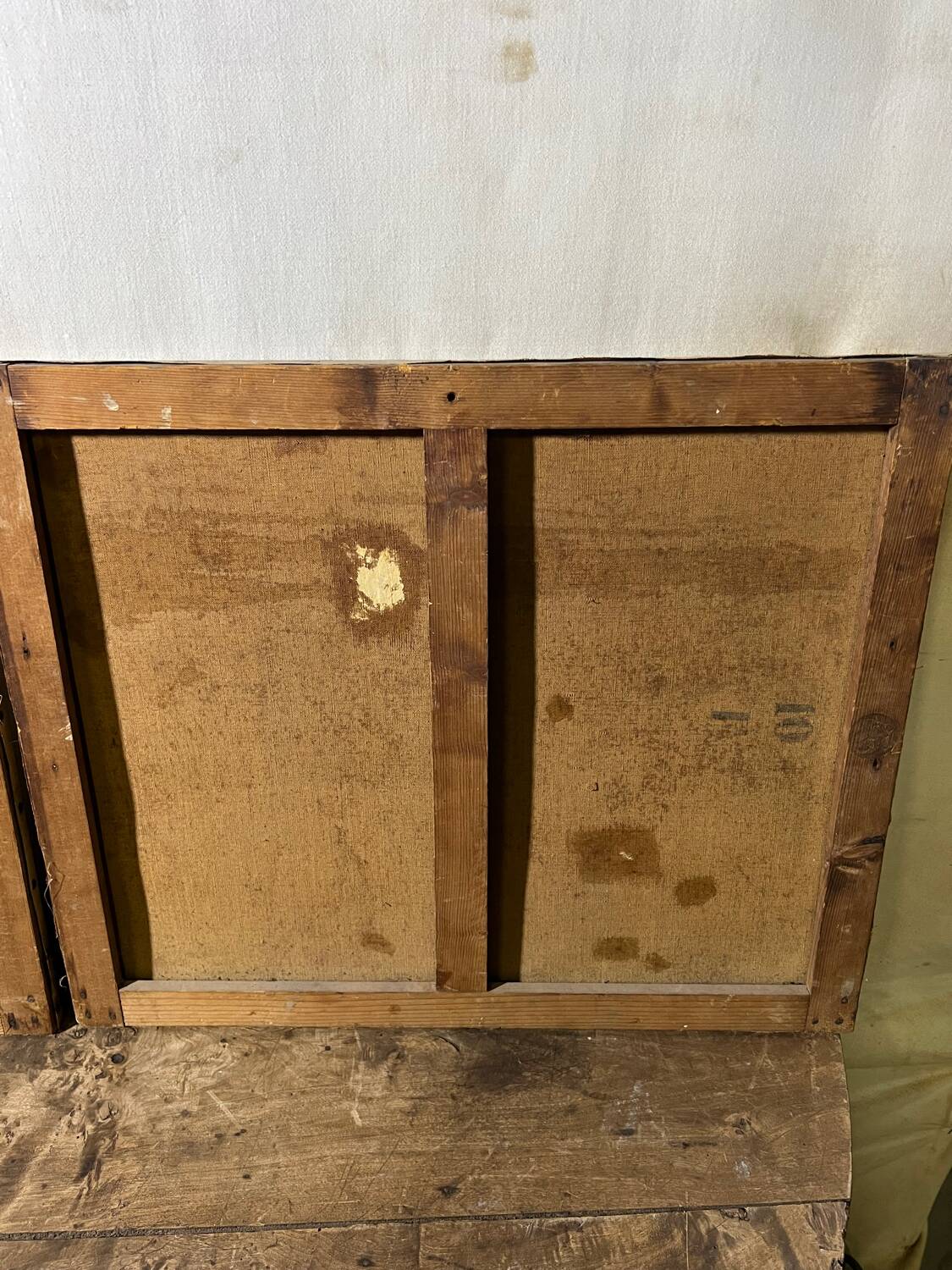 Pair of oils on canvas