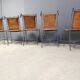 Spanish wrought iron dining chairs, 1960s