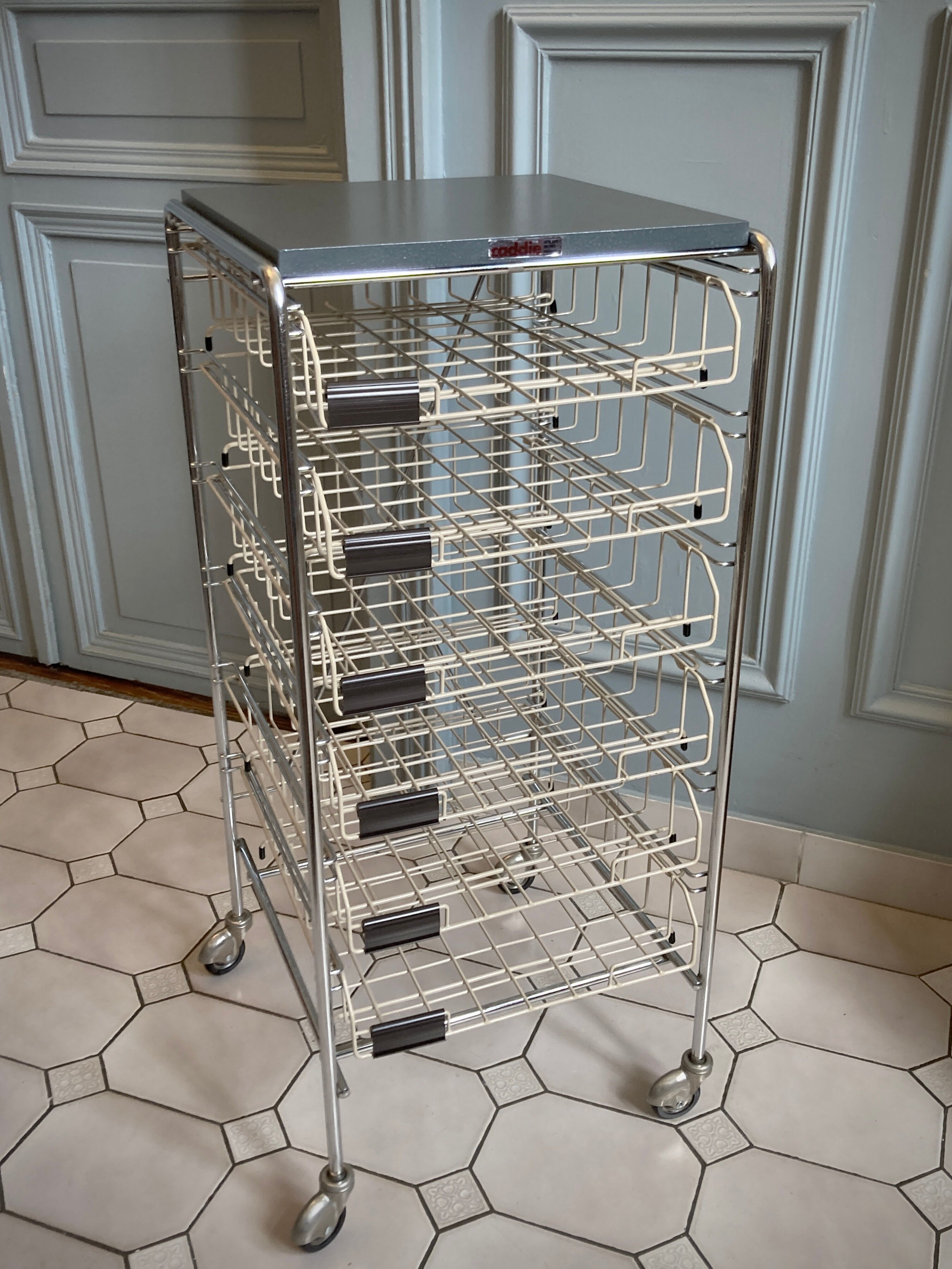 Vintage office trolley "Caddie"