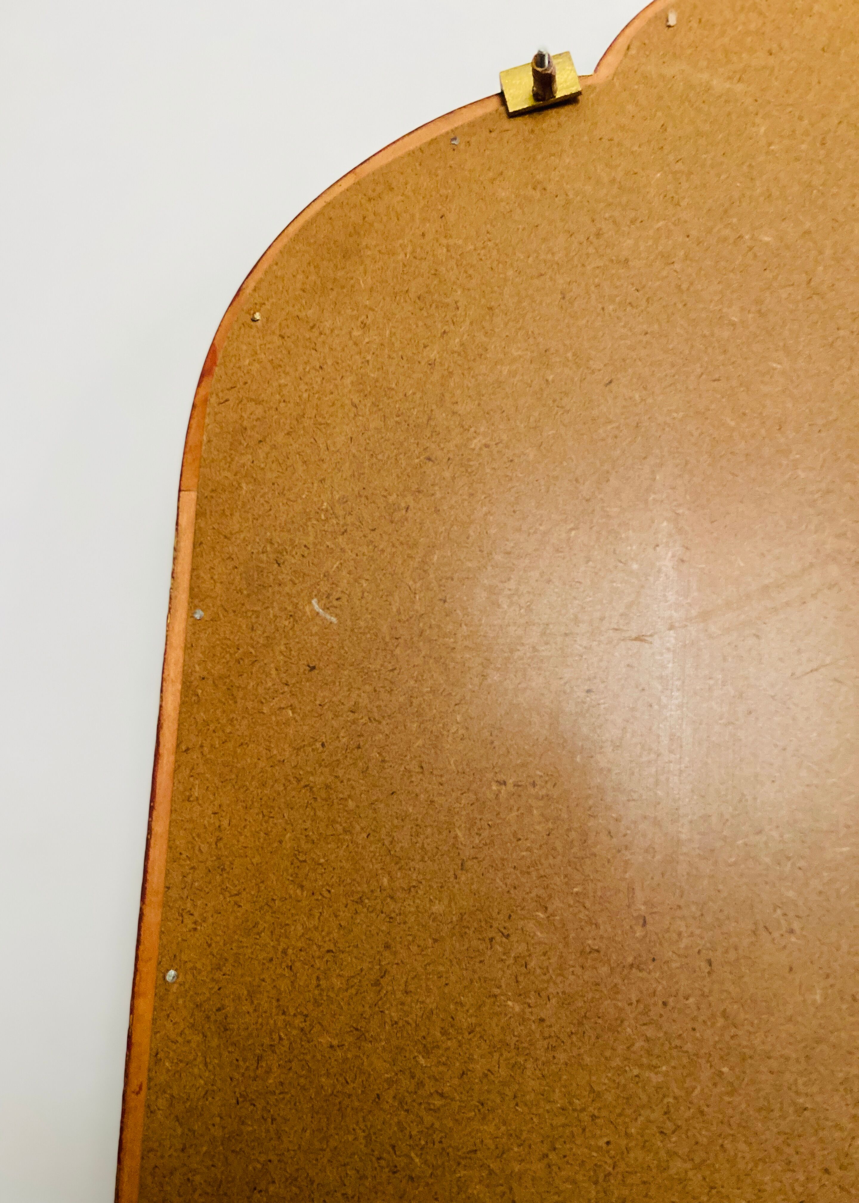 Large gilded old mirror 77x130cm